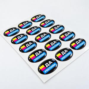 Объемная наклейка