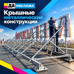 Крышные металлические конструкции