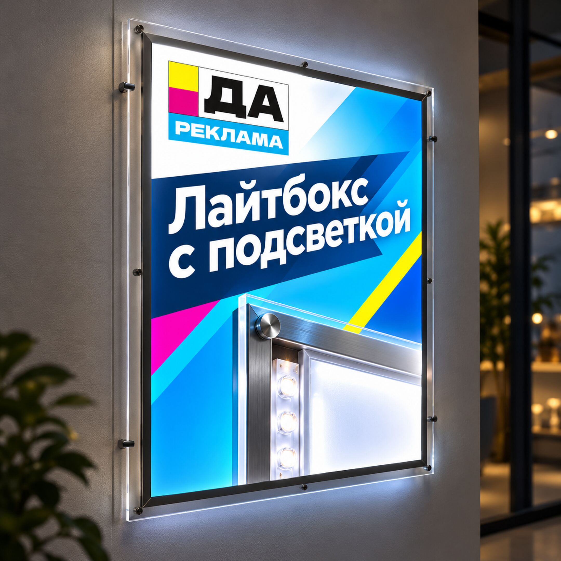 Лайтбокс с подсветкой